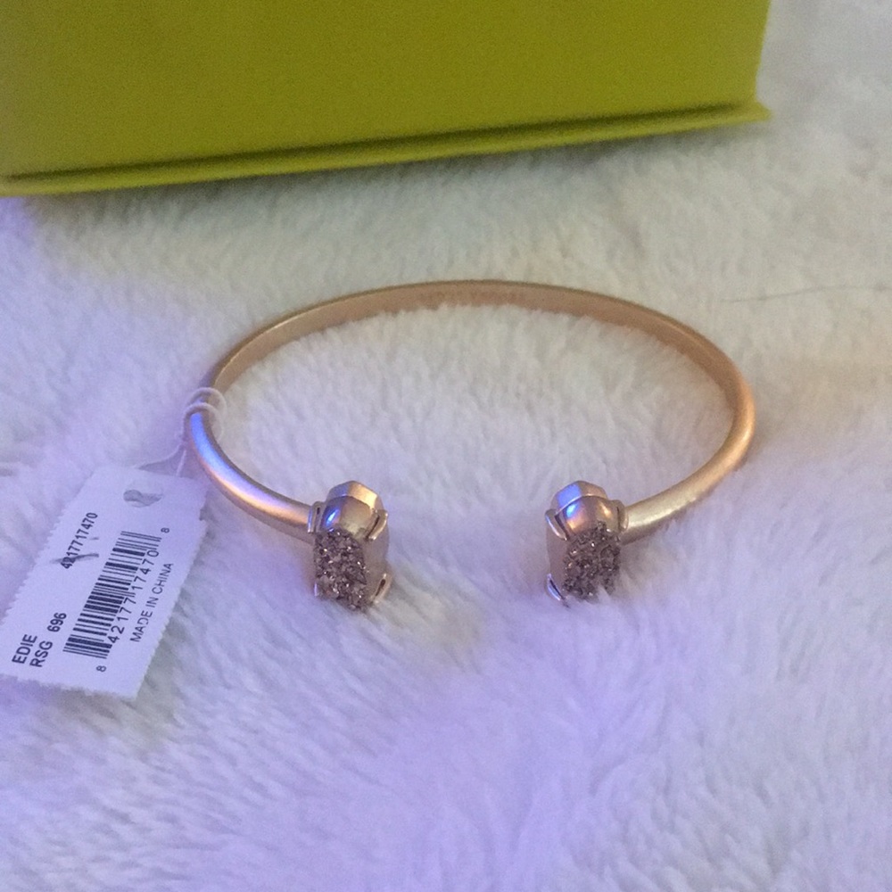 NWT Kendra Scott Edie Bracelet rose gold